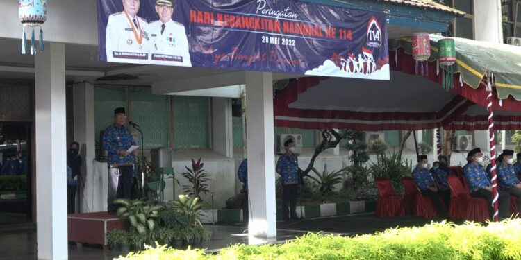 PEMKAB HSS GELAR UPACARA BENDERA PERINGATAN 114 TAHUN HARI KEBANGKITAN NASIONAL TAHUN 2022