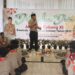 RATUSAN ANGGOTA PRAMUKA PENGGALANG HSS ANTUSIAS SAAT BERDIALOG DENGAN WABUP HSS