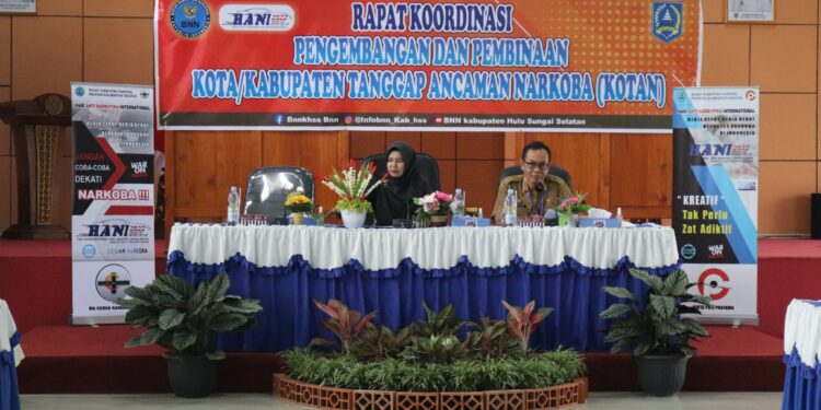 Sekda Kab. HSS Sampaikan Tugas dan Fungsi Tim Terpadu P4GN