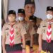 BUPATI HSS MEMBUKA ACARA JAMBORE CABANG KE XI KWARTIR CABANG GERAKAN PRAMUKA HSS TAHUN 2022