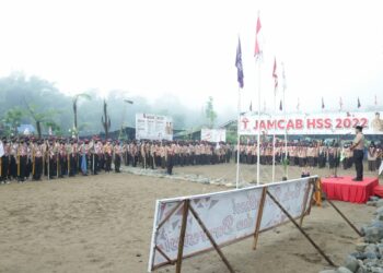 WABUB HSS MENUTUP SECARA SERMI JAMBORE CABANG HSS 2022