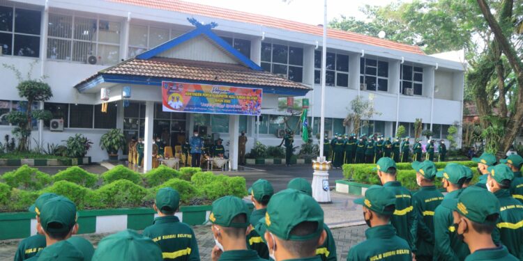 “Bupati Lepas Atlet dan Official Kontingen Popda HSS Tingkat Provinsi Kalsel 2022”