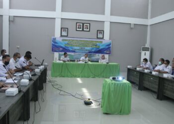 WABUP HSS PIMPIN RAPAT TEMATIK PENANGGULANGAN KEMISKINAN