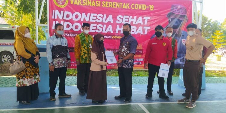 Sasar Pelajar SMA, Binda Kalsel Laksanakan Vaksinasi Booster