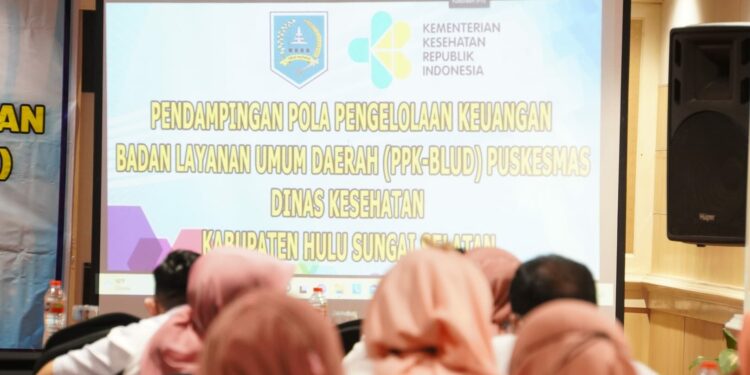 SEKDA KAB. HSS BUKA KEGIATAN PENDAMPINGAN PPK BLUD TAHAP ke-2 UNTUK 8 PUSKESMAS