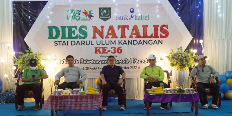 Wabup HSS hadiri Puncak Dies Natalis STAI Darul Ulum Kandangan ke – 36