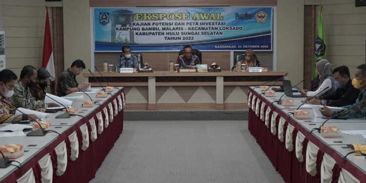 Pemkab HSS Meksanalan Ekpose Awal “Kampung/Desa Bambu Malaris – Loksado”