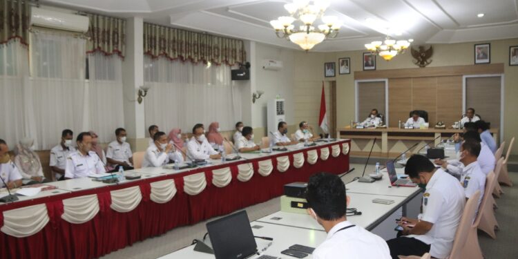 Wabup Menghadiri Ekspose Rencana Penggunaan Belanja Tidak Terduga (BTT) oleh OPD