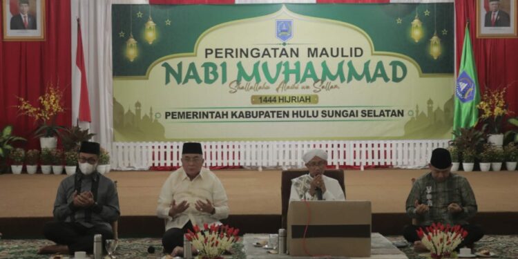 PEMERINTAH KABUPATEN HSS GELAR PERINGATAN MAULID NABI BESAR MUHAMMAD SAW