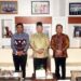 KEPALA BPN KANDANGAN BERPAMITAN KEPADA BUPATI