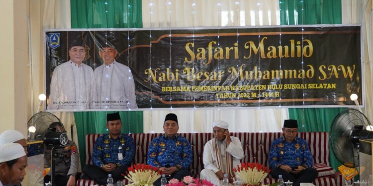 Pemkab HSS Laksanakan Safari Maulid ke-8 di Kecamatan Loksado
