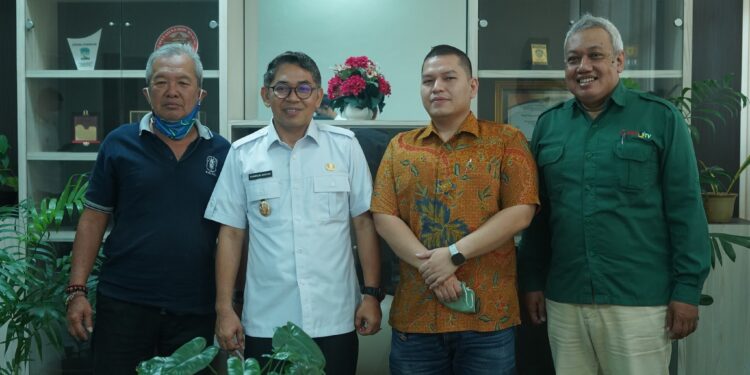 Wabup HSS Terima Kunjungan Dari Tim Banjar TV