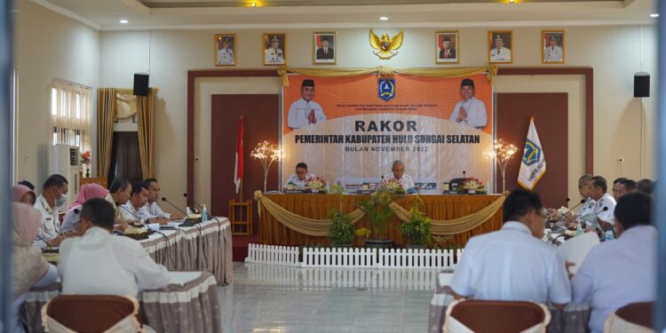 RAKOR BULAN NOPEMBER PEMKAB HSS