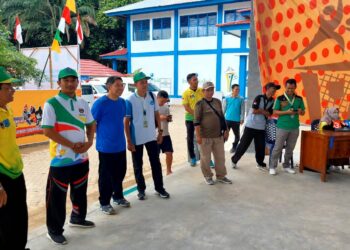 Wabup HSS Menyaksikan Langsung Ke Tempat Pertandingan PORPROV XI