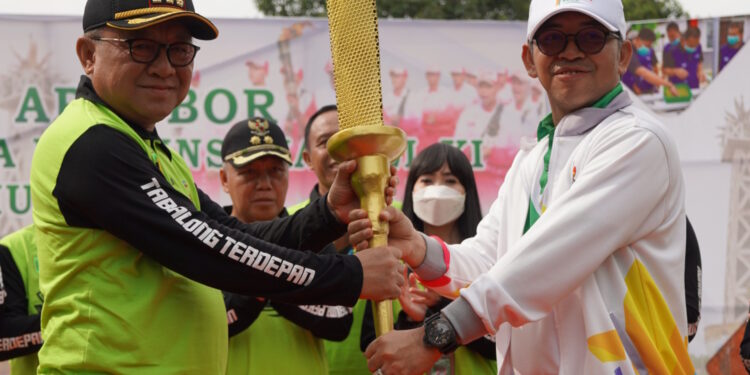 KIRAP API OBOR PEKAN OLAHRAGA PROVINSI KALSEL XI TAHUN 2022