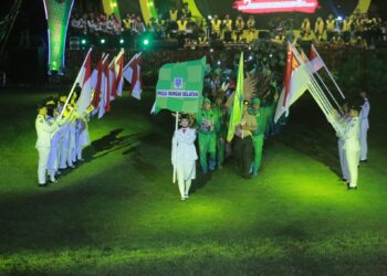 Porprov XI Kalsel Resmi Dibuka, 7508 Atlet Siap Bertanding