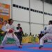 Wabup HSS Hadiri Pelaksanaan Upacara Penghormatan Pemenang (UPP) Cabang Olahraga (Cabor) Karate Porprov XI Kalsel