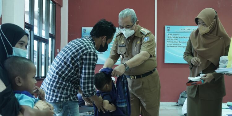 Sunatan Massal Dalam Rangka Hari Jadi Kabupaten Hulu Sungai Selatan Ke-72 Dan Hari Kesehatan Nasional (HKN) Tahun 2022