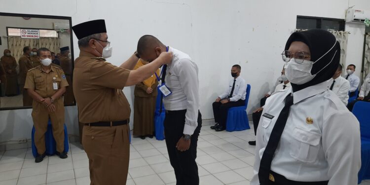 Bupati HSS Membuka Latsat CPNS Di Lingkup Pemkab HSS Tahun 2022 Untuk Golongan II Angkatan I dan II