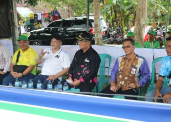 Bupati Saksikan Langsung Pertandingan Cabang Olahraga Panahan