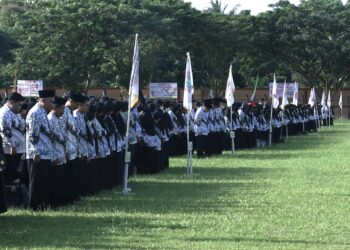 UPACARA PERINGATAN HUT PGRI DAN HARI GURU NASIONAL TAHUN 2022 KABUPATEN HSS