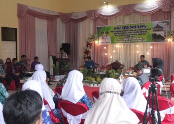 BUPATI HSS BUKA MUSRENBANG RKPD KECAMATAN ANGKINANG