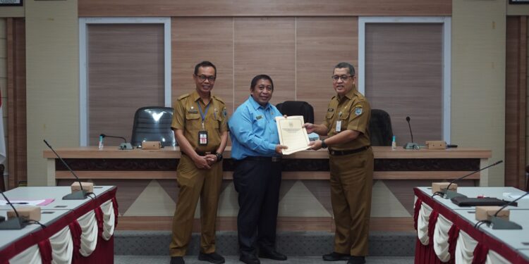 SEKDA BUKA ACARA PENYERAHAN LKPD TA 2022 SEMENTARA