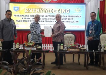 ENTRY MEETING PEMERIKSAAN INTERIM LKP KAB. HSS