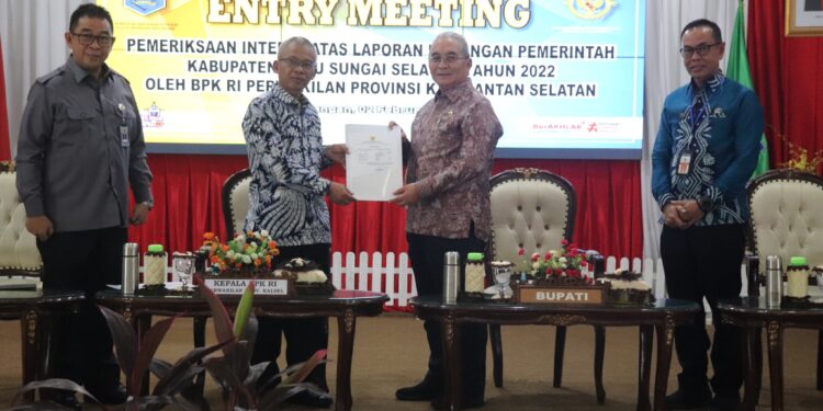 ENTRY MEETING PEMERIKSAAN INTERIM LKP KAB. HSS