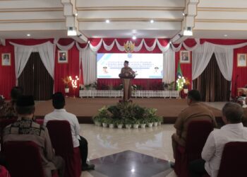 BUPATI HSS MEMBUKA KEGIATAN FORUM KONSULTASI PUBLIK RANCANGAN AWAL RENCANA KERJA PERANGKAT DAERAH TAHUN 2024