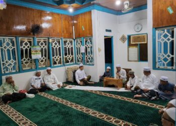 BUPATI HSS HADIRI ACARA PERINGATAN ISRA MI’RAJ DAN HAUL GURU SEKUMPUL DI LANGGAR NURUL ISTIQLAL