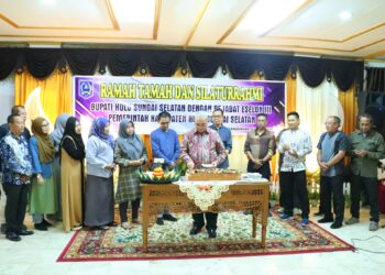 TINGKATKAN SINERGITAS, BUPATI RAMAH TAMAH DENGAN JAJARAN PEJABAT ESELON III PEMKAB HSS
