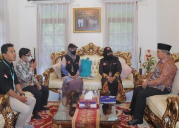 BUPATI HSS IKUTI PENCOCOKAN DAN PENELITIAN PEMILU 2024