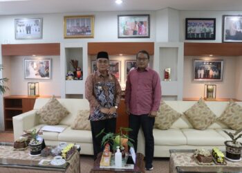 BUPATI TERIMA KUNJUNGAN DARI MANAJER EMTEK DIGITAL