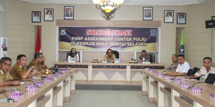 POLDA KALSEL AJAK PEMKAB HSS BERGABUNG DENGAN ASSESMENT CENTER POLRI