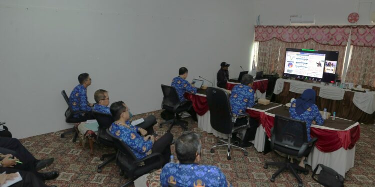 PEMKAB HSS MENGIKUTI PENILAIAN TAHAP 2 PENGHARGAAN PEMBANGUNAN DAERAH TAHUN 2023