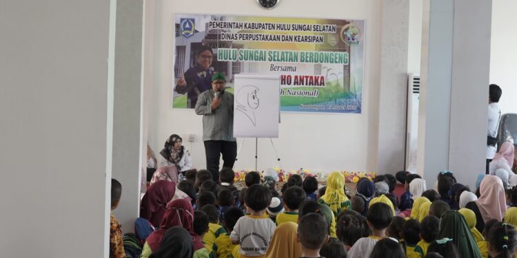 HULU SUNGAI SELATAN BERDONGENG BERSAMA PENDONGENG NASIONAL, KAK KEMPO ANTAKA