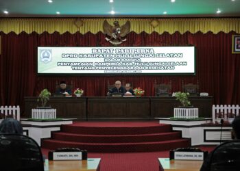 PEMKAB HSS AJUKAN RANPERDA TENTANG PENYELENGGARAAN KESEHATAN KE DPRD