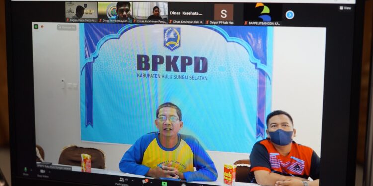 BPKPD KAB. HSS GELAR SOSIALIASI SECARA VIRTUAL