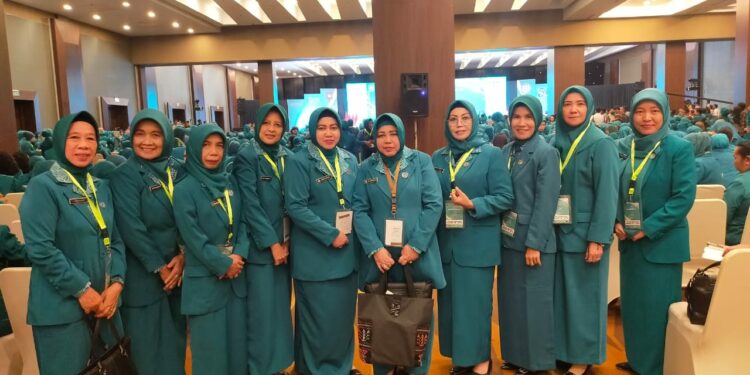 KETUA TP PKK KABUPATEN HSS, IKUTI HKG KE-51 TINGKAT NASIONAL