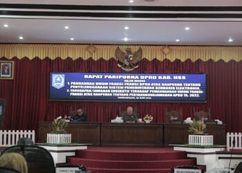 TANGGAPI PEMANDANGAN UMUM FRAKSI-FRAKSI ATAS RANPERDA TENTANG PERTANGGUNGJAWABAN APBD TA. 2022, SEKDA BACAKAN JAWABAN EKSEKUTIF