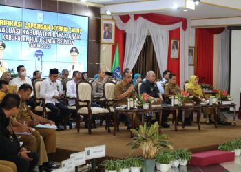 VERIFIKASI LAPANGAN HYBRID KLA 2023, PEMKAB HSS BERKOMITMEN UNTUK TERUS BERIKAN HAK-HAK ANAK