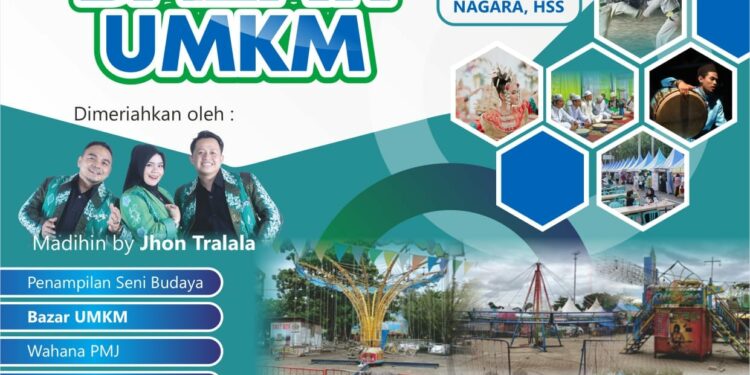 RAMAIKAN NAGARA BAZAR UMKM DI STADION M. SYAFII NEGARA