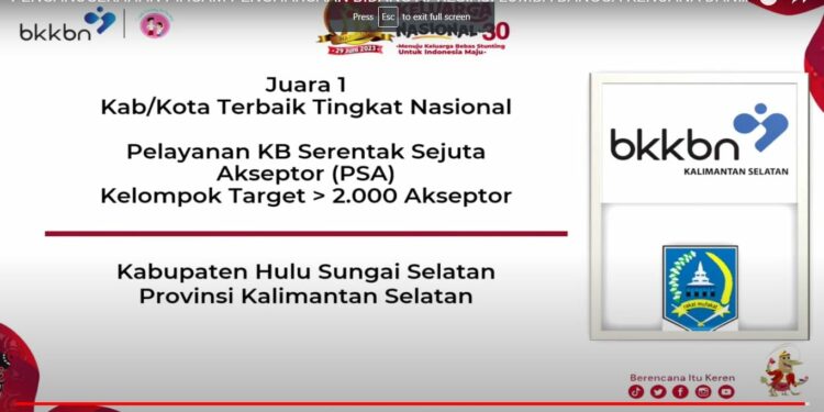 SELAMAT KEPADA DINAS PPKBPPPA KAB. HSS ATAS DIRAIHNYA 2 PENGHARGAAN