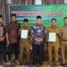 BUPATI HSS SERAHKAN HIBAH TANAH BAGI DESA BANJARBARU DAN BATU BINI