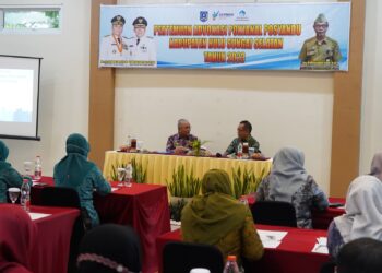 TINGKATKAN FUNGSI KERJA POSYANDU, PEMKAB HSS GELAR RAKOR POKJANAL POSYANDU