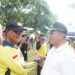 BUPATI HSS SAMBUT ROMBONGAN TURDES PAMAN BIRIN DI SMAN 1 ANGKINANG