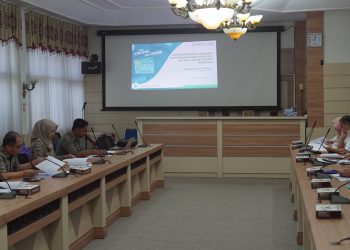 SEKDA HSS PIMPIN RAPAT FORUM KOMUNIKASI PARA PEMANGKU KEPENTINGAN UTAMA BPJS KESEHATAN KAB. HSS