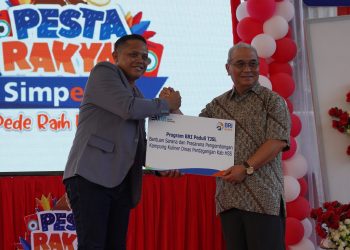 BUPATI HSS APRESIASI BRI GELAR PANEN HADIAH SIMPEDES
