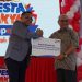 BUPATI HSS APRESIASI BRI GELAR PANEN HADIAH SIMPEDES